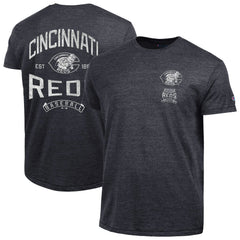 Cincinnati Reds Champion Vintage 3-Hit Tri-Blend T-Shirt for sale