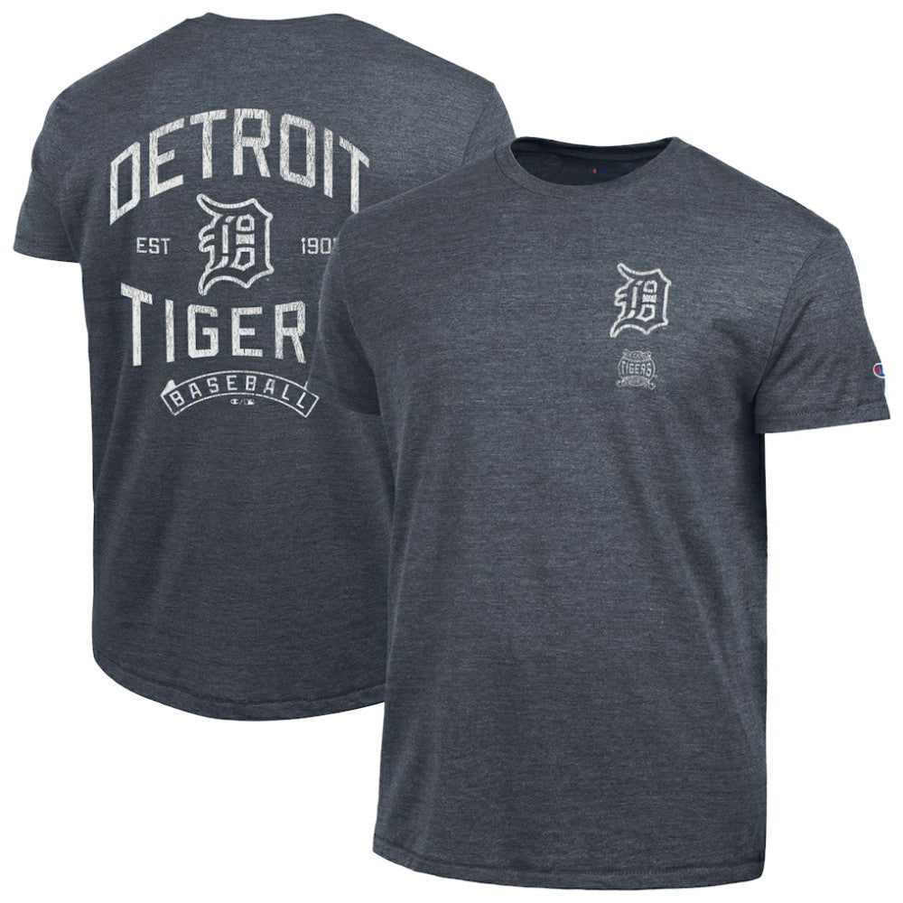 Detroit Tigers Champion Vintage 3-Hit Tri-Blend T-Shirt Outlet
