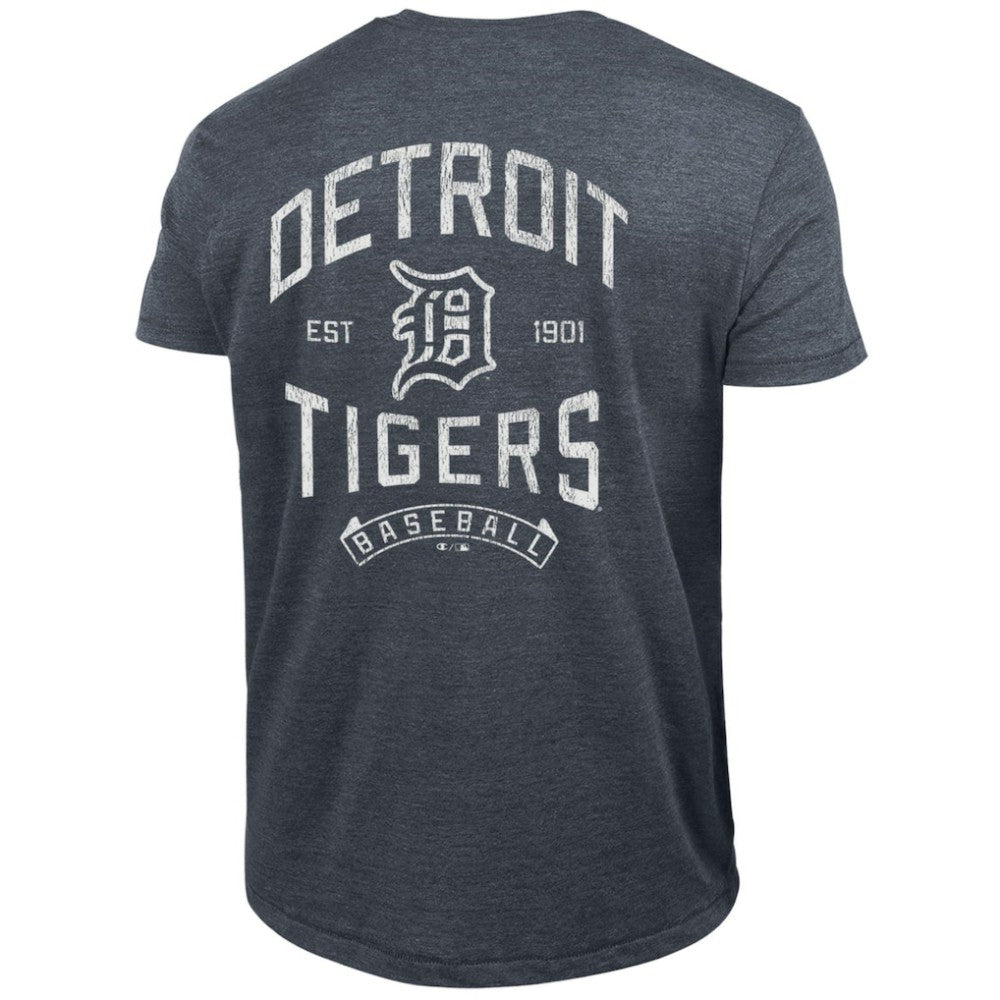Detroit Tigers Champion Vintage 3-Hit Tri-Blend T-Shirt Outlet