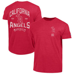 Los Angeles Angels Champion Vintage 3-Hit Tri-Blend T-Shirt Outlet