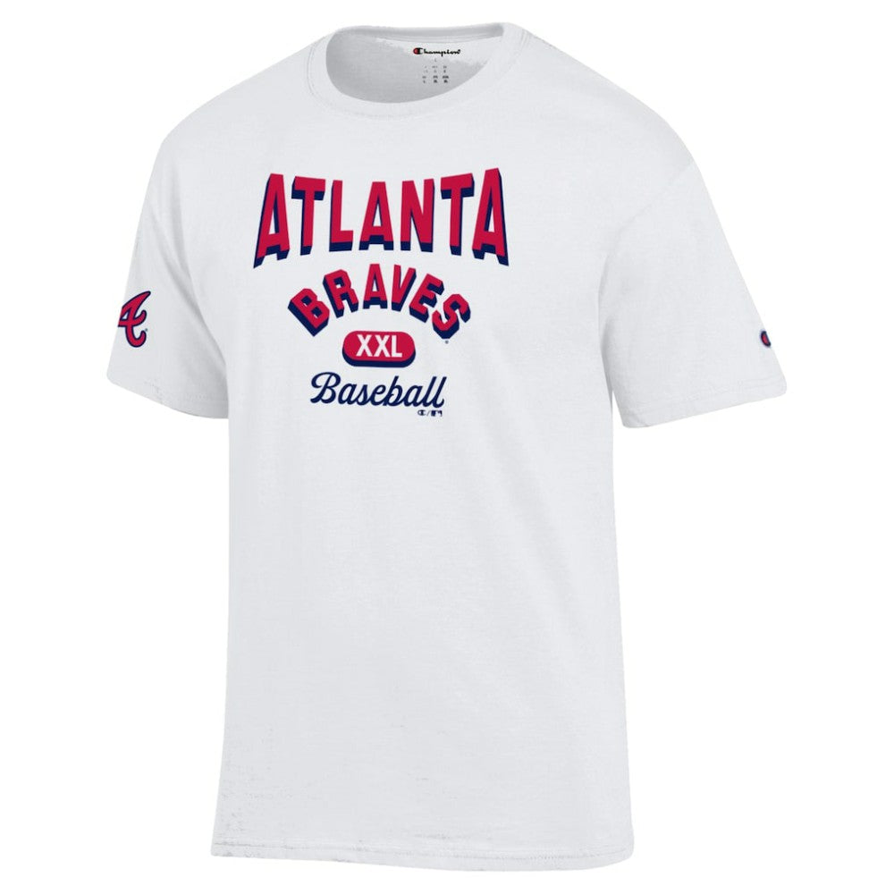 Atlanta Braves Champion 3-Hit Jersey T-Shirt Sale