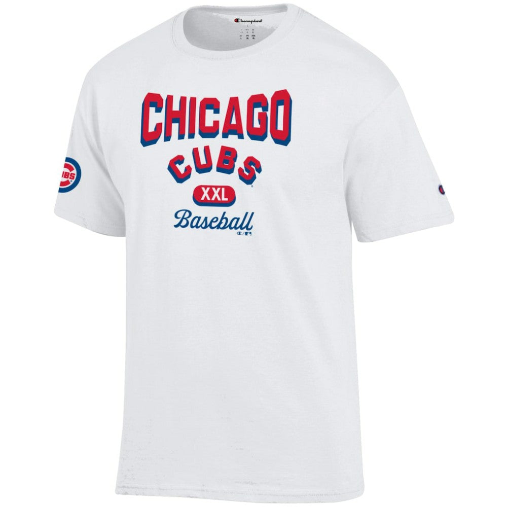 Chicago Cubs Champion 3-Hit Jersey T-Shirt Near Me