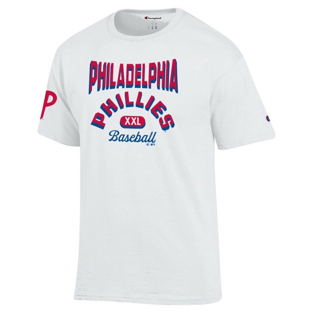 Philadelphia Phillies Champion 3-Hit Jersey T-Shirt Discount