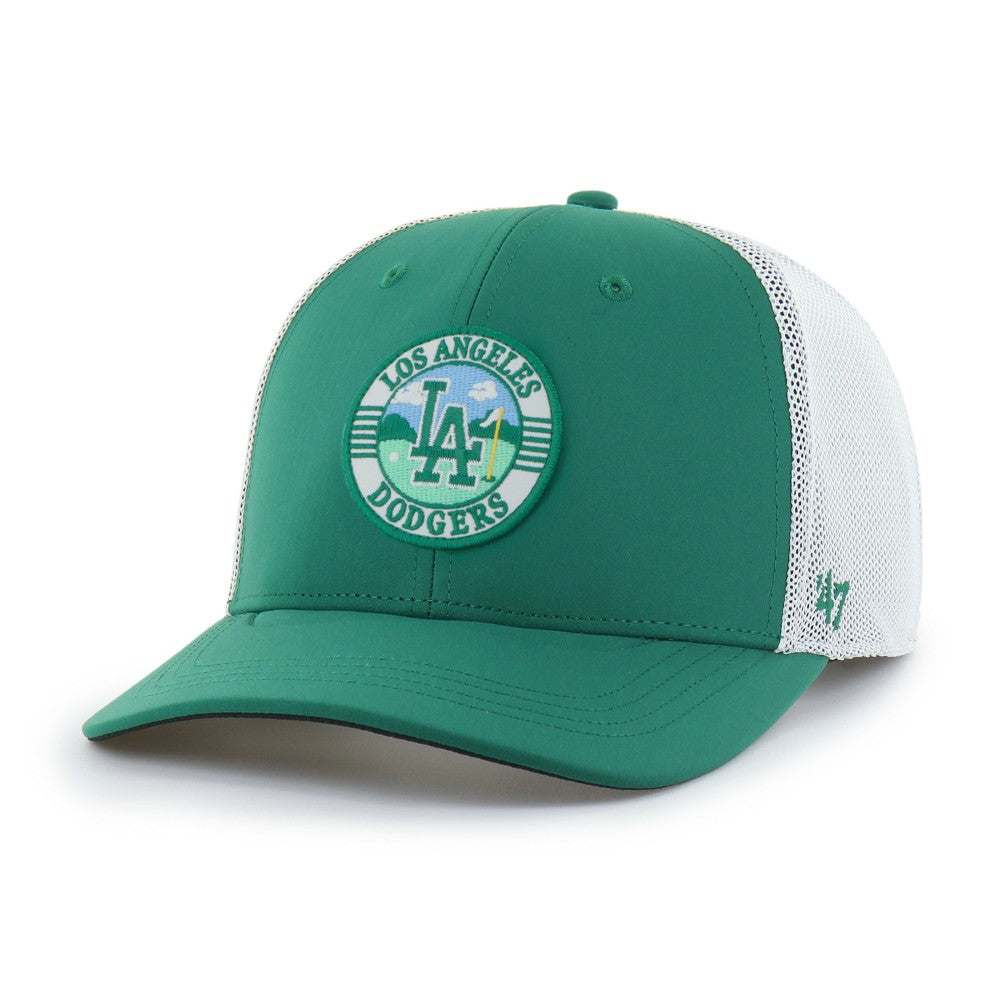 Los Angeles Dodgers '47 Elevated Greens Adjustable Trucker Hat Online