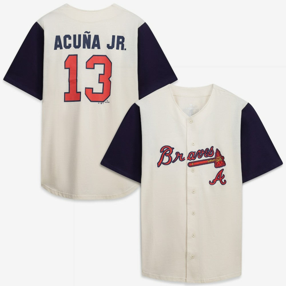 Atlanta Braves Profile Big & Tall Two-Color Fashion Jersey Sale