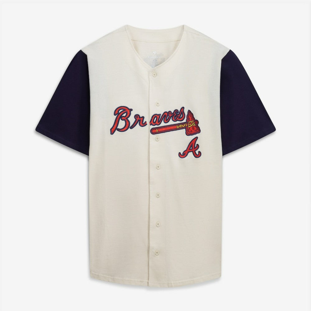 Atlanta Braves Profile Big & Tall Two-Color Fashion Jersey Sale