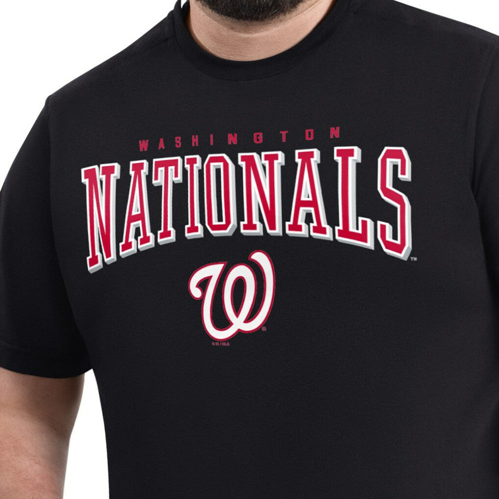 Washington Nationals G-III Sports by Carl Banks Adaptive Classic Team Spirit T-Shirt Outlet