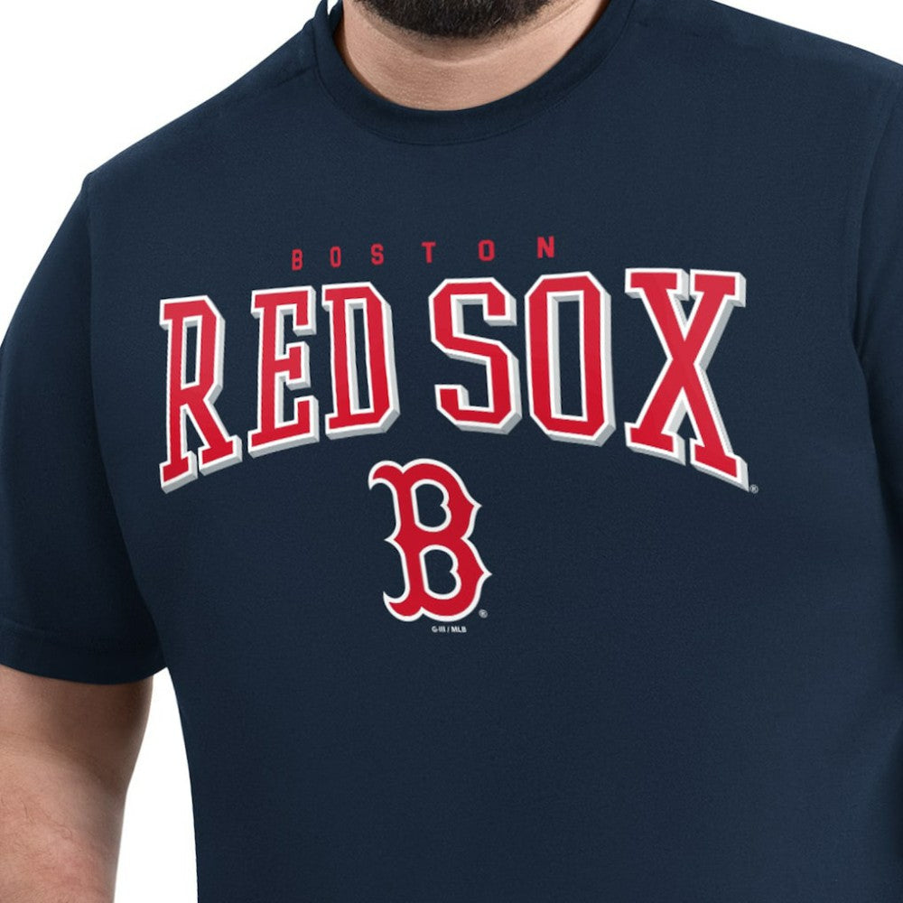 Boston Red Sox G-III Sports by Carl Banks Adaptive Classic Team Spirit T-Shirt Outlet
