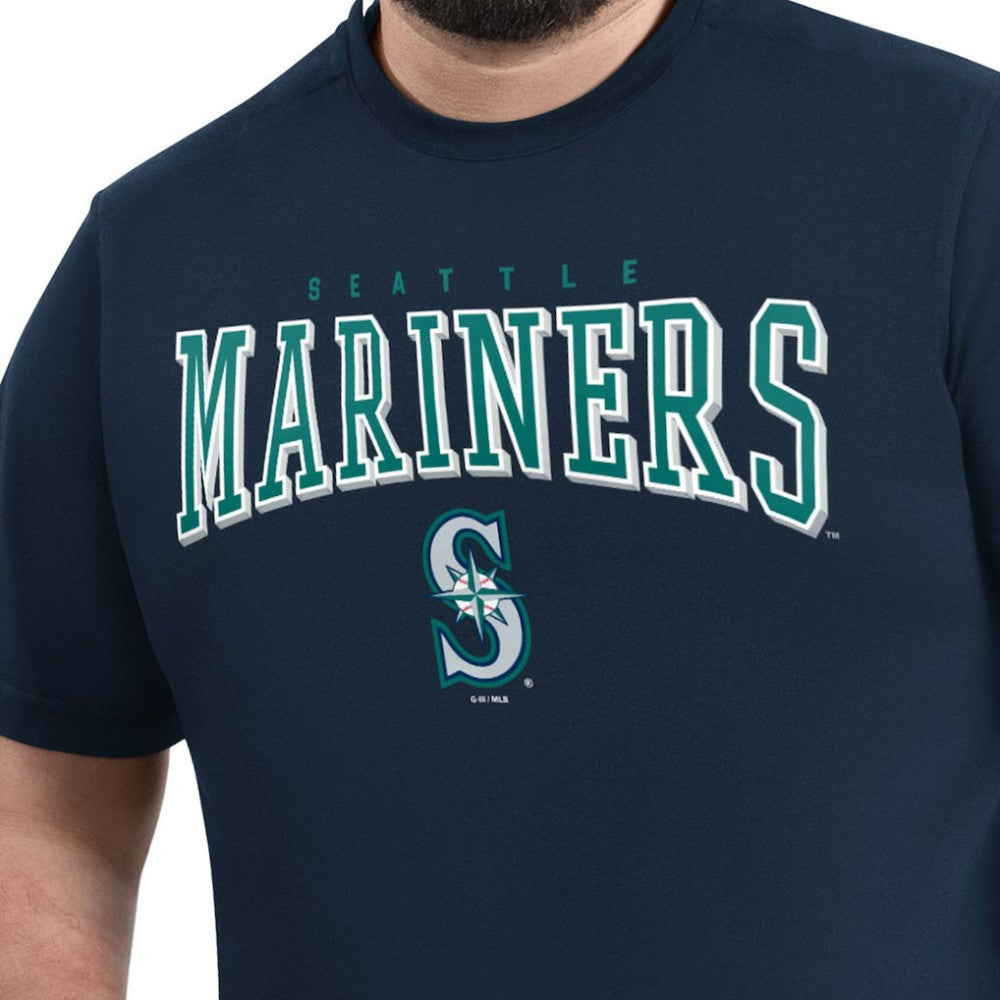 Seattle Mariners G-III Sports by Carl Banks Adaptive Classic Team Spirit T-Shirt Discount