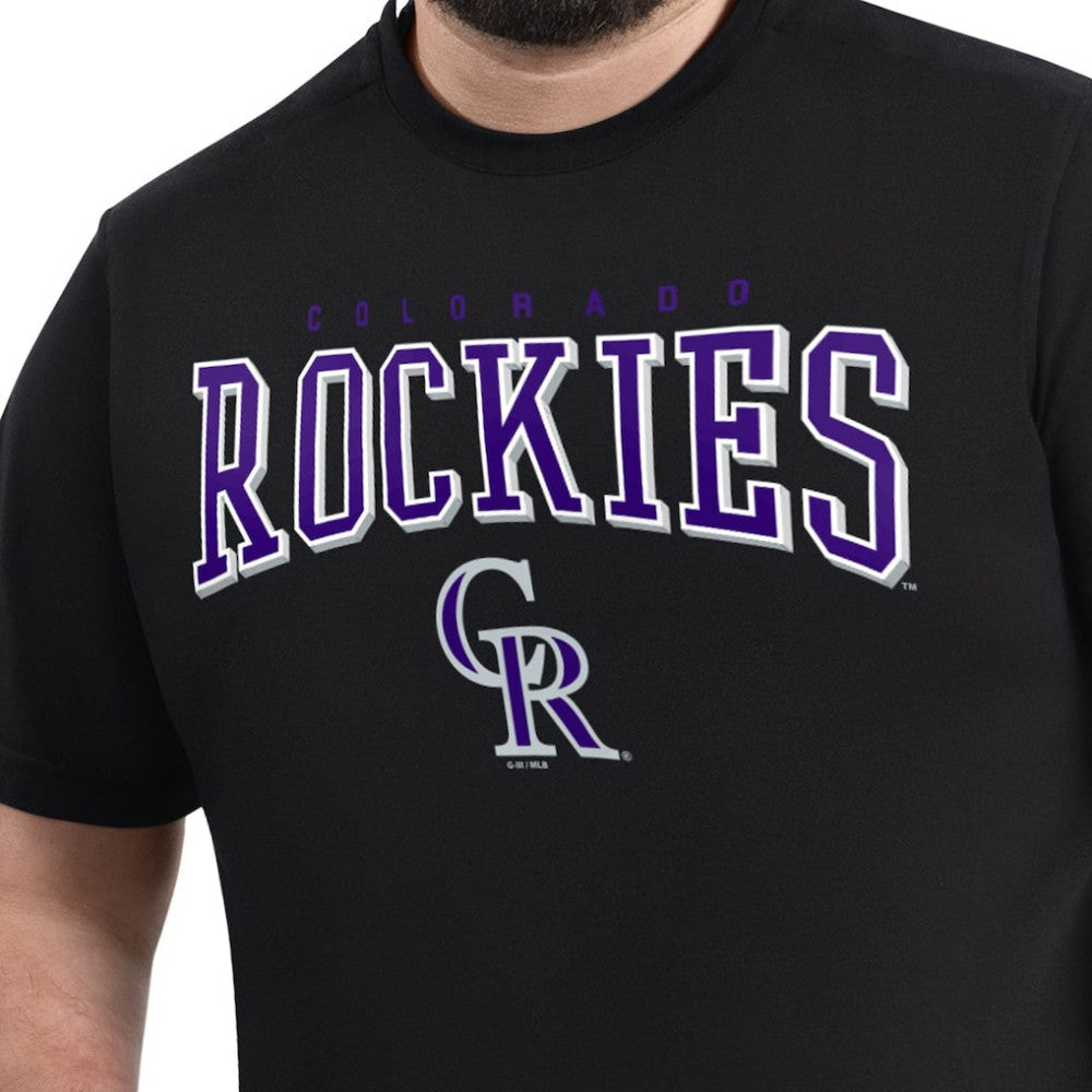 Colorado Rockies G-III Sports by Carl Banks Adaptive Classic Team Spirit T-Shirt Online