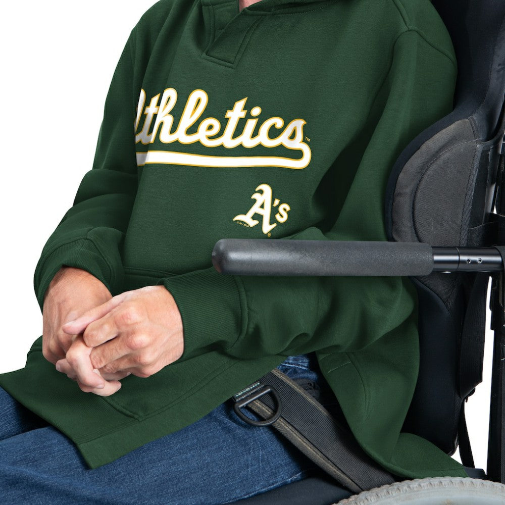 Athletics G-III Sports by Carl Banks Adaptive Lockup Fleece Hoodie Online