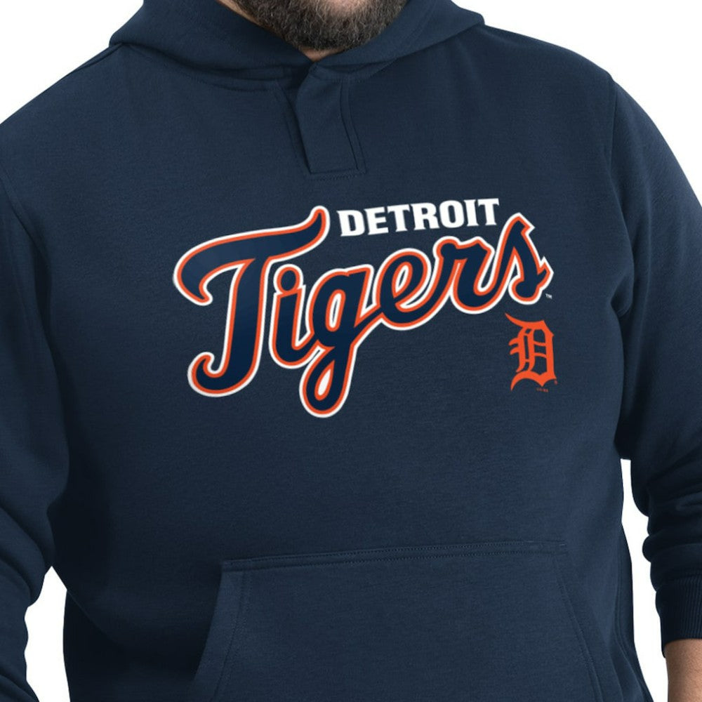 Detroit Tigers G-III Sports by Carl Banks Adaptive Lockup Fleece Hoodie Discount