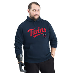 Minnesota Twins G-III Sports by Carl Banks Adaptive Lockup Fleece Hoodie Sale