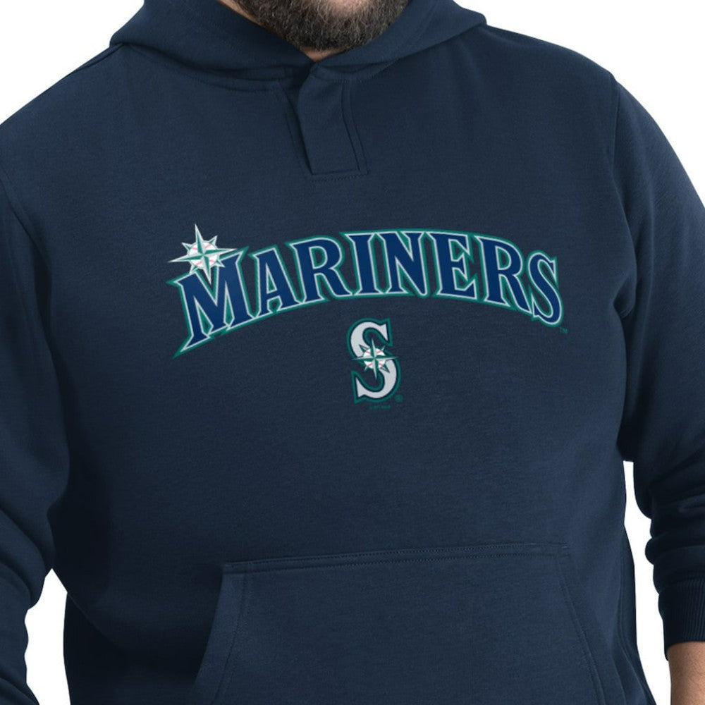 Seattle Mariners G-III Sports by Carl Banks Adaptive Lockup Fleece Hoodie Outlet