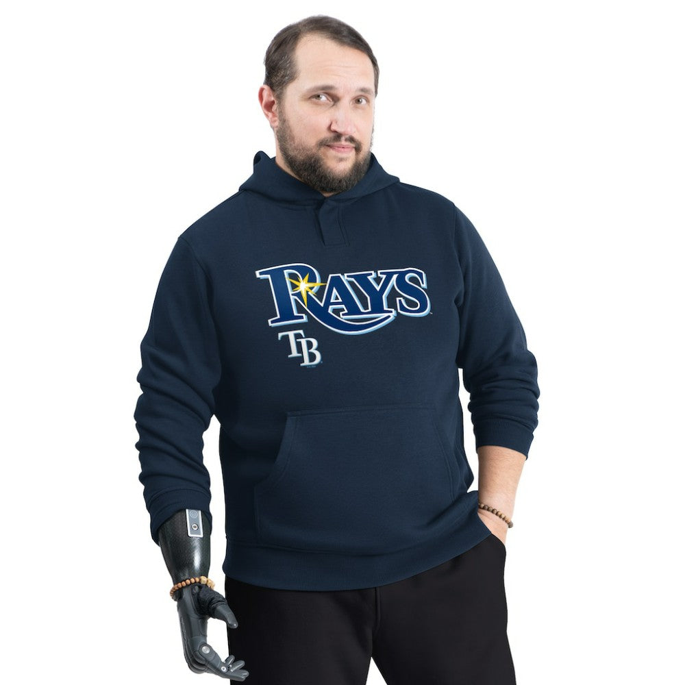 Tampa Bay Rays G-III Sports by Carl Banks Adaptive Lockup Fleece Hoodie Sale