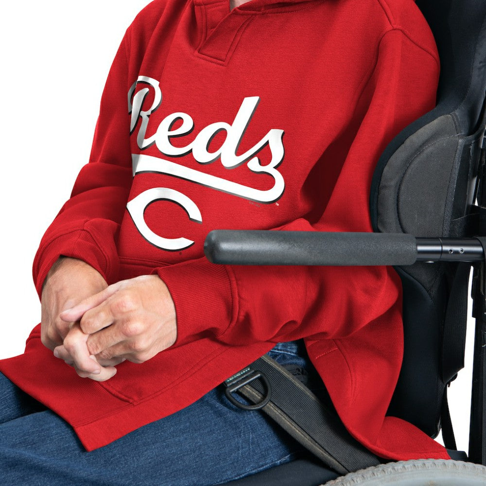 Cincinnati Reds G-III Sports by Carl Banks Adaptive Lockup Fleece Hoodie Sale