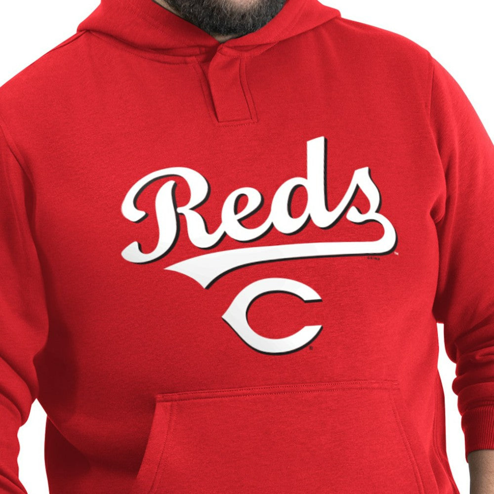 Cincinnati Reds G-III Sports by Carl Banks Adaptive Lockup Fleece Hoodie Sale