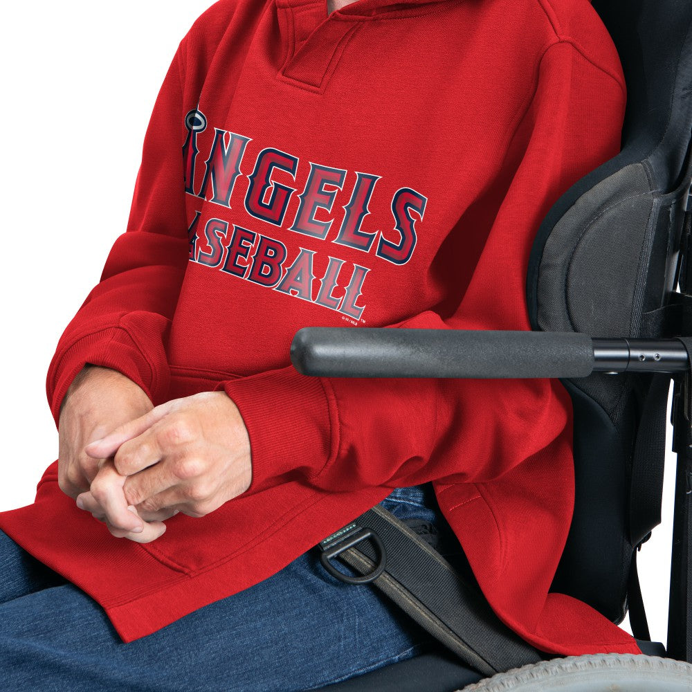 Los Angeles Angels G-III Sports by Carl Banks Adaptive Lockup Fleece Hoodie Near Me