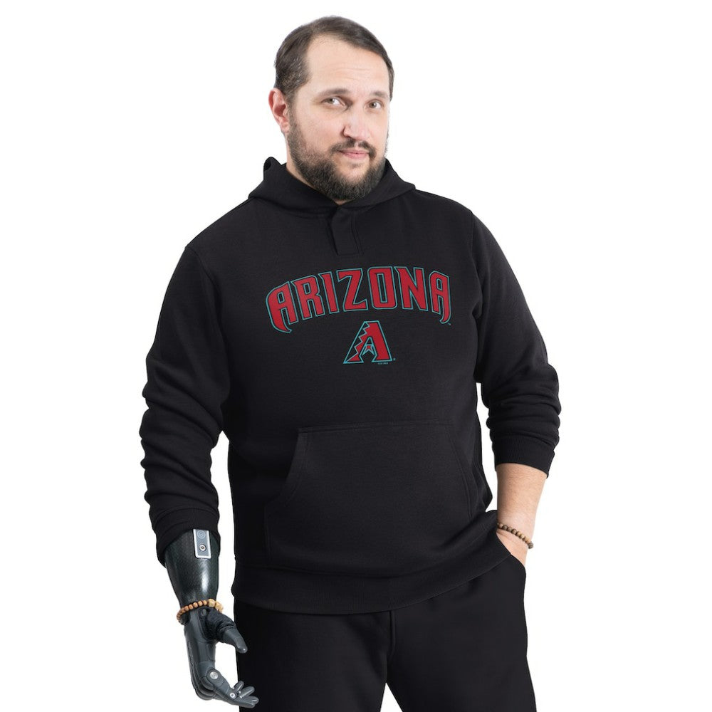 Arizona Diamondbacks G-III Sports by Carl Banks Adaptive Lockup Fleece Hoodie Online
