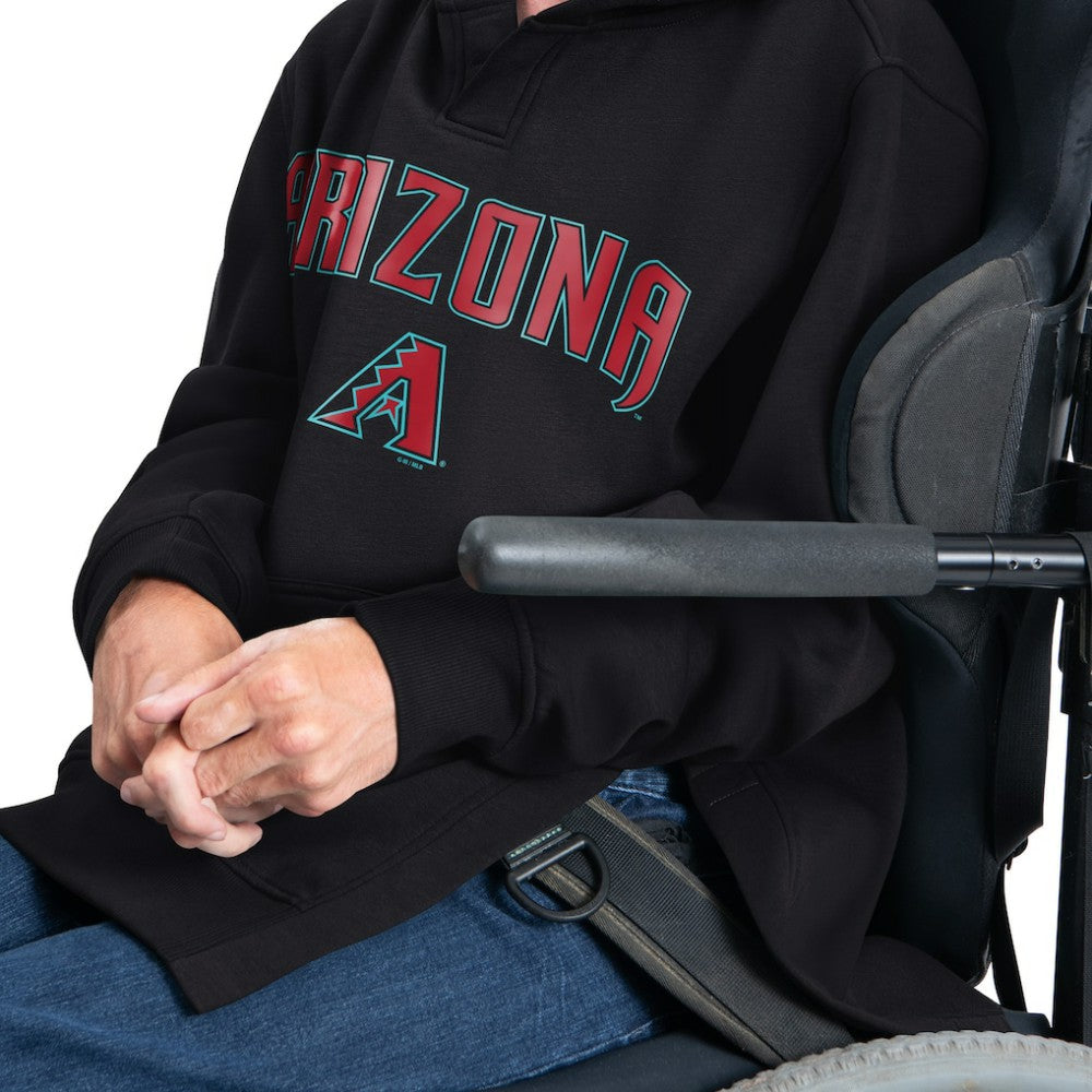 Arizona Diamondbacks G-III Sports by Carl Banks Adaptive Lockup Fleece Hoodie Online