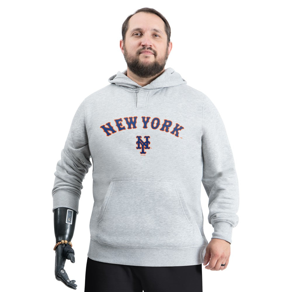 New York Mets G-III Sports by Carl Banks Adaptive Lockup Fleece Hoodie Discount
