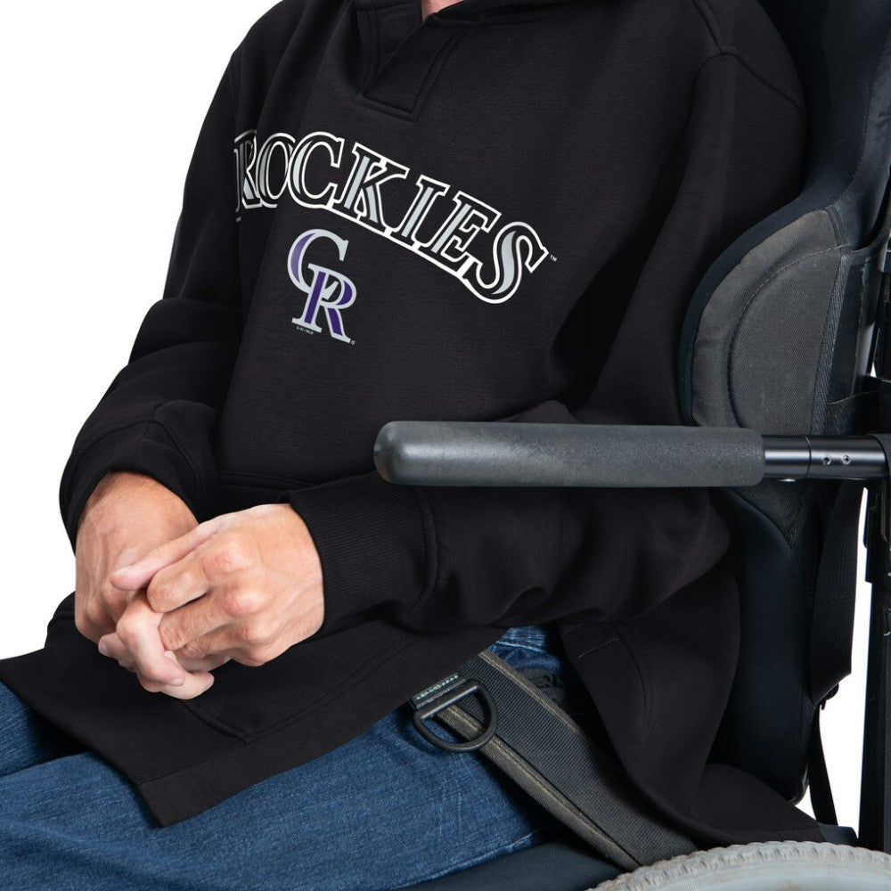 Colorado Rockies G-III Sports by Carl Banks Adaptive Lockup Fleece Hoodie Sale