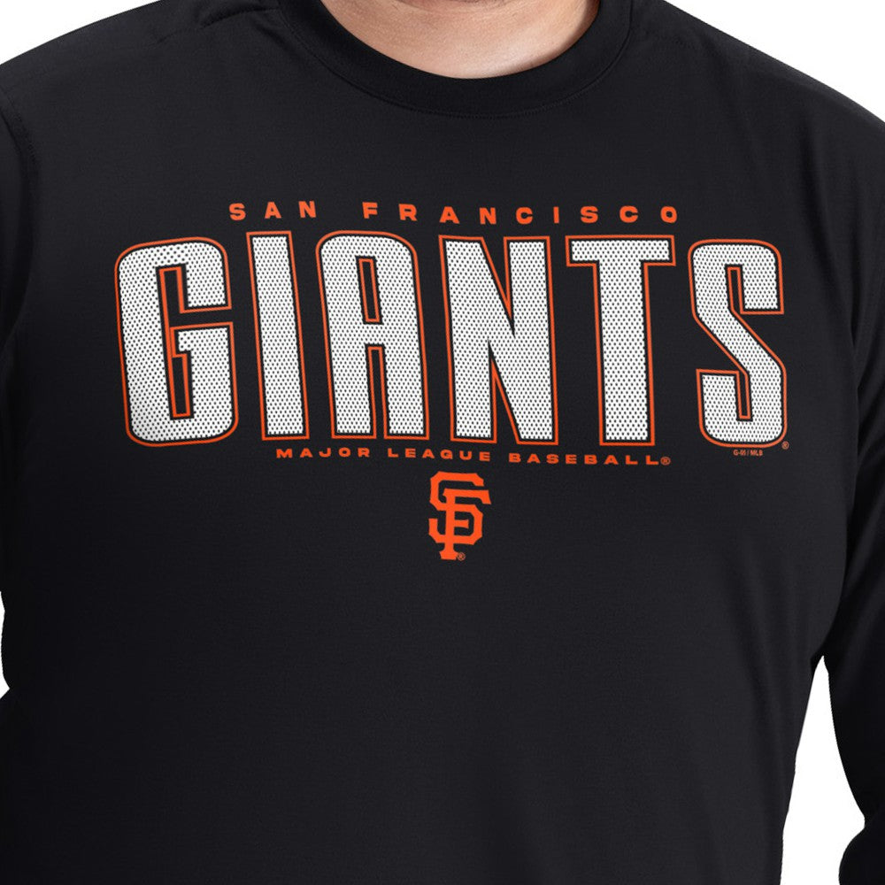 San Francisco Giants G-III Sports by Carl Banks Adaptive Long Sleeve T-Shirt Online
