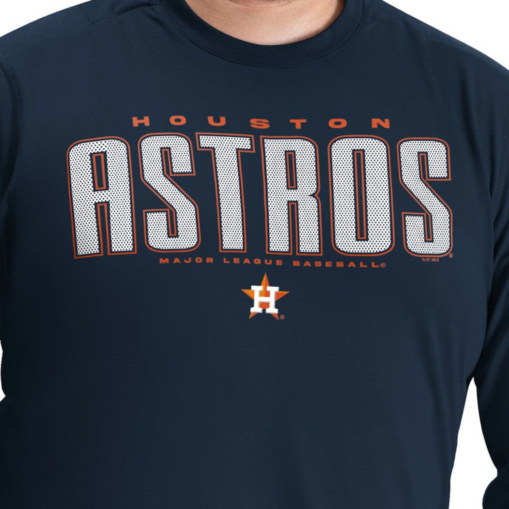 Houston Astros G-III Sports by Carl Banks Adaptive Long Sleeve T-Shirt for sale