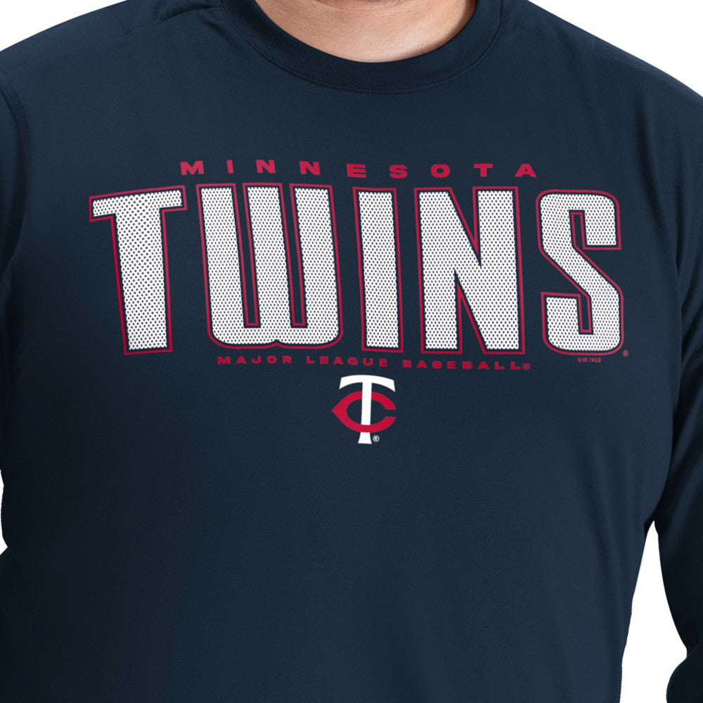 Minnesota Twins G-III Sports by Carl Banks Adaptive Long Sleeve T-Shirt Outlet