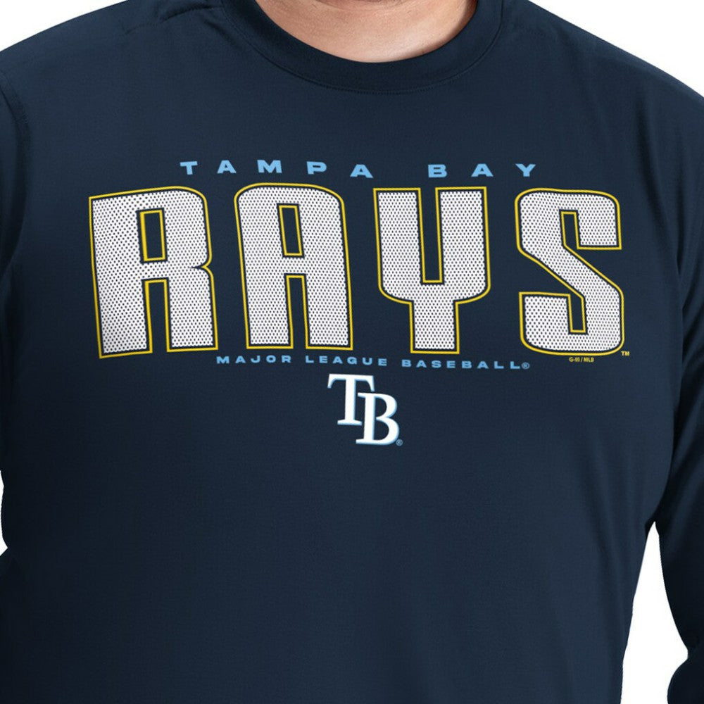 Tampa Bay Rays G-III Sports by Carl Banks Adaptive Long Sleeve T-Shirt for sale
