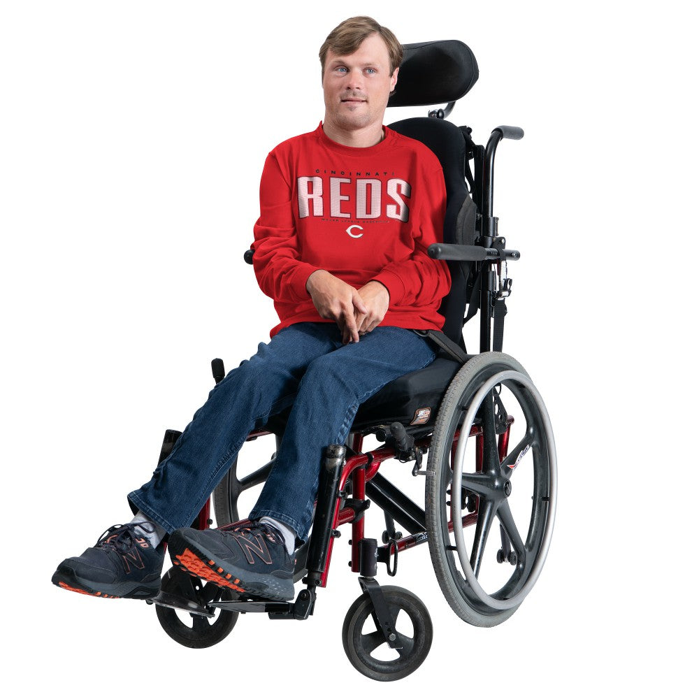 Cincinnati Reds G-III Sports by Carl Banks Adaptive Long Sleeve T-Shirt for sale