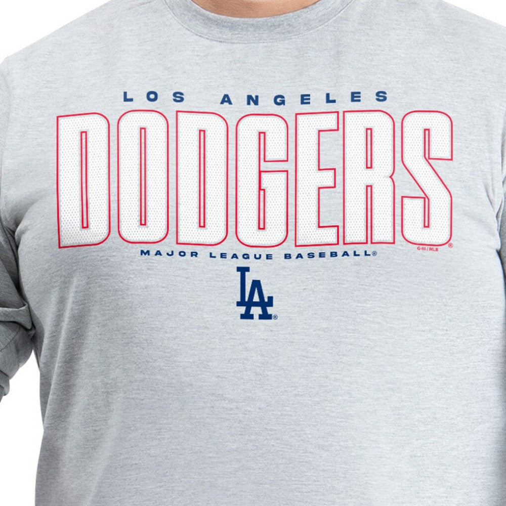 Los Angeles Dodgers G-III Sports by Carl Banks Adaptive Long Sleeve T-Shirt for sale