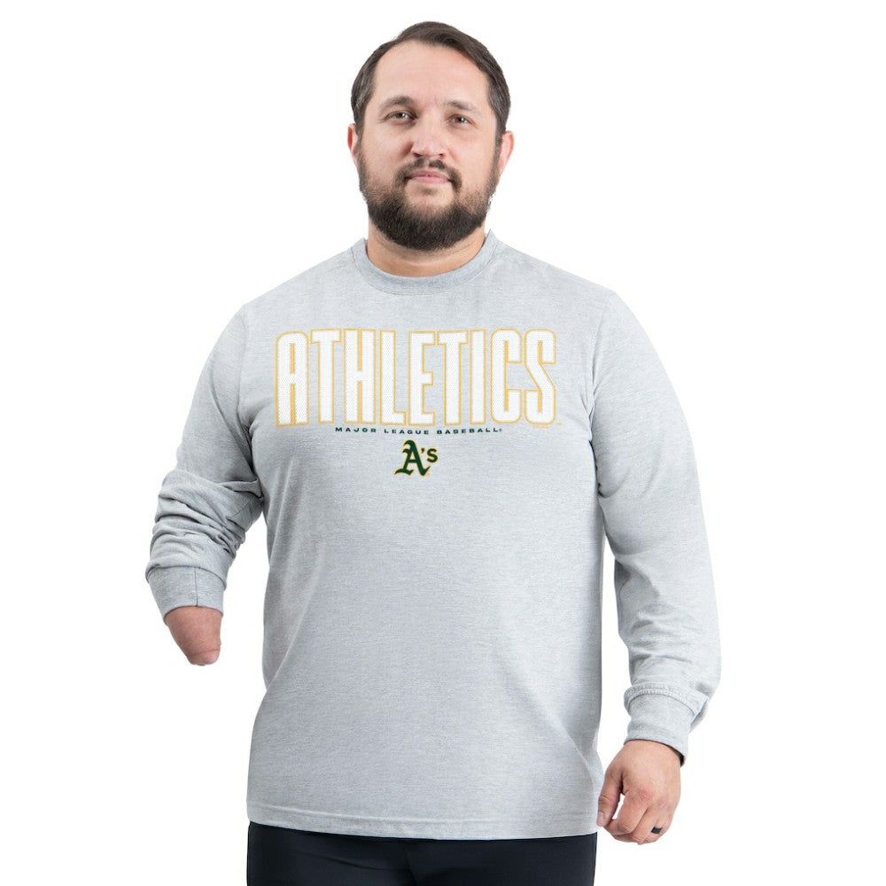 Athletics G-III Sports by Carl Banks Adaptive Long Sleeve T-Shirt Discount