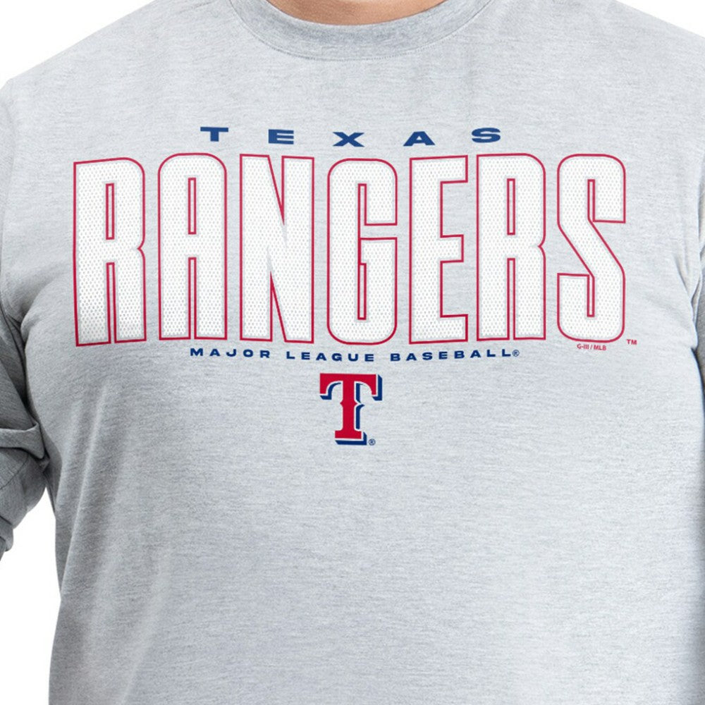 Texas Rangers G-III Sports by Carl Banks Adaptive Long Sleeve T-Shirt Near Me