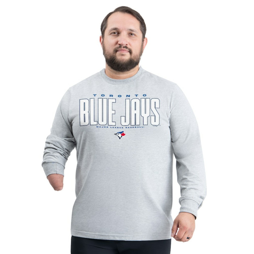 Toronto Blue Jays G-III Sports by Carl Banks Adaptive Long Sleeve T-Shirt Near Me