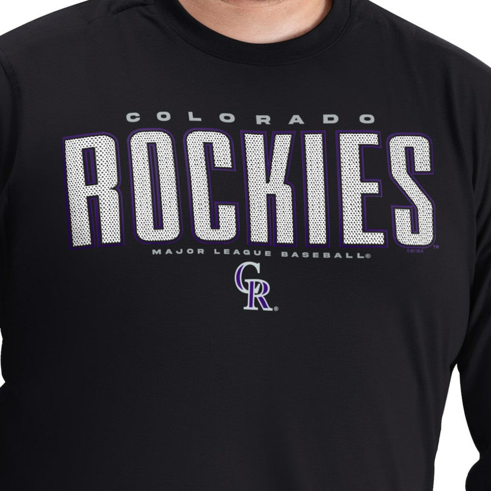 Colorado Rockies G-III Sports by Carl Banks Adaptive Long Sleeve T-Shirt Near Me