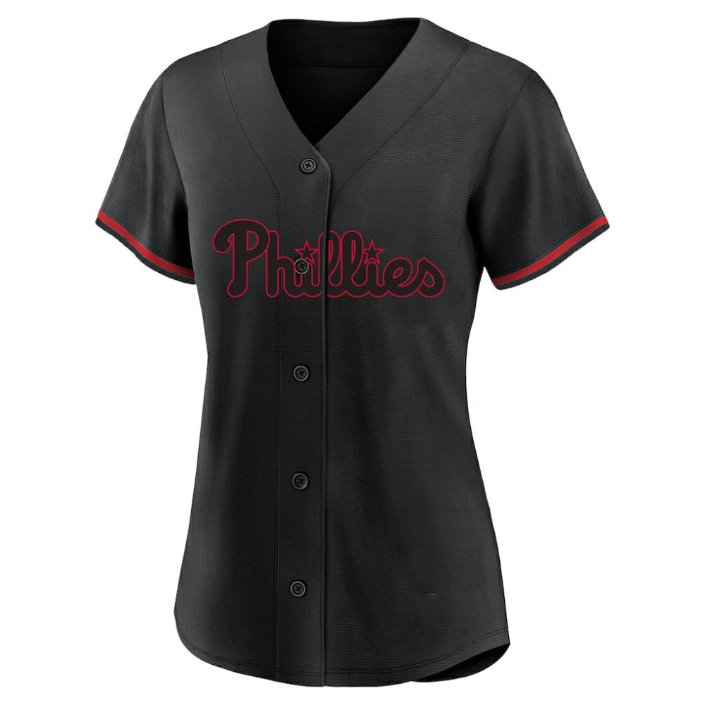 Bryce Harper Philadelphia Phillies Profile Women's Plus Size Player Name & Number Fashion Jersey Sale