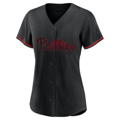 Bryce Harper Philadelphia Phillies Profile Women's Plus Size Player Name & Number Fashion Jersey Sale