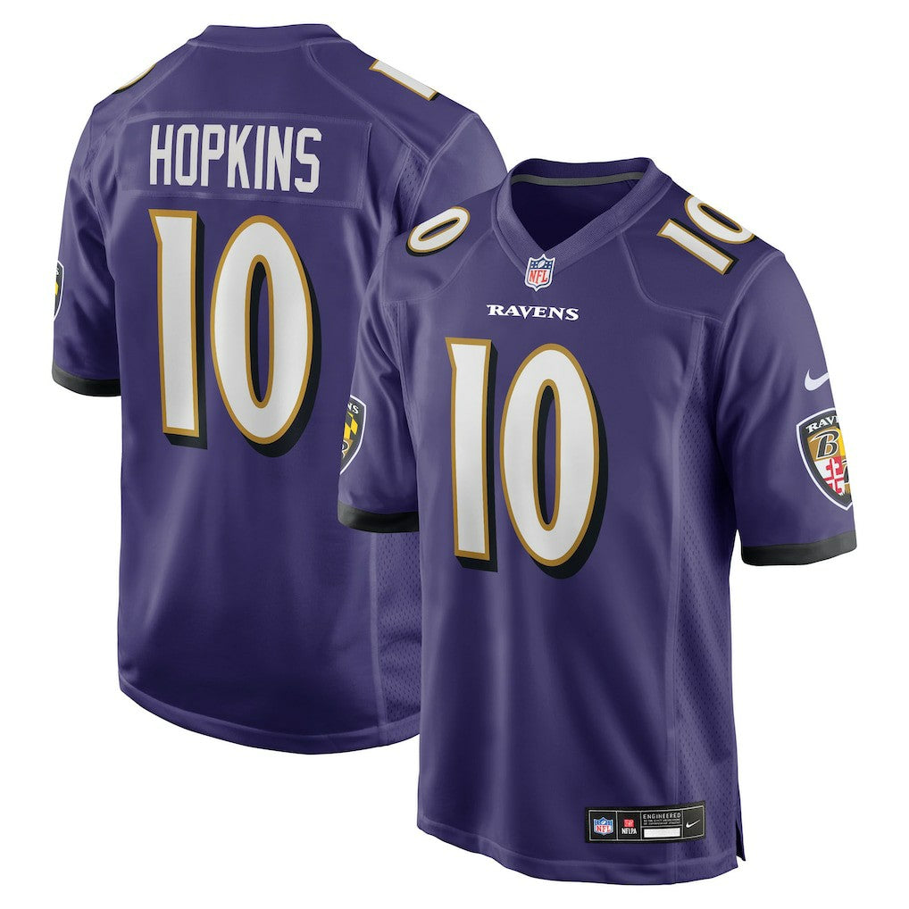 DeAndre Hopkins Baltimore Ravens Team Game Jersey - Purple - Nike