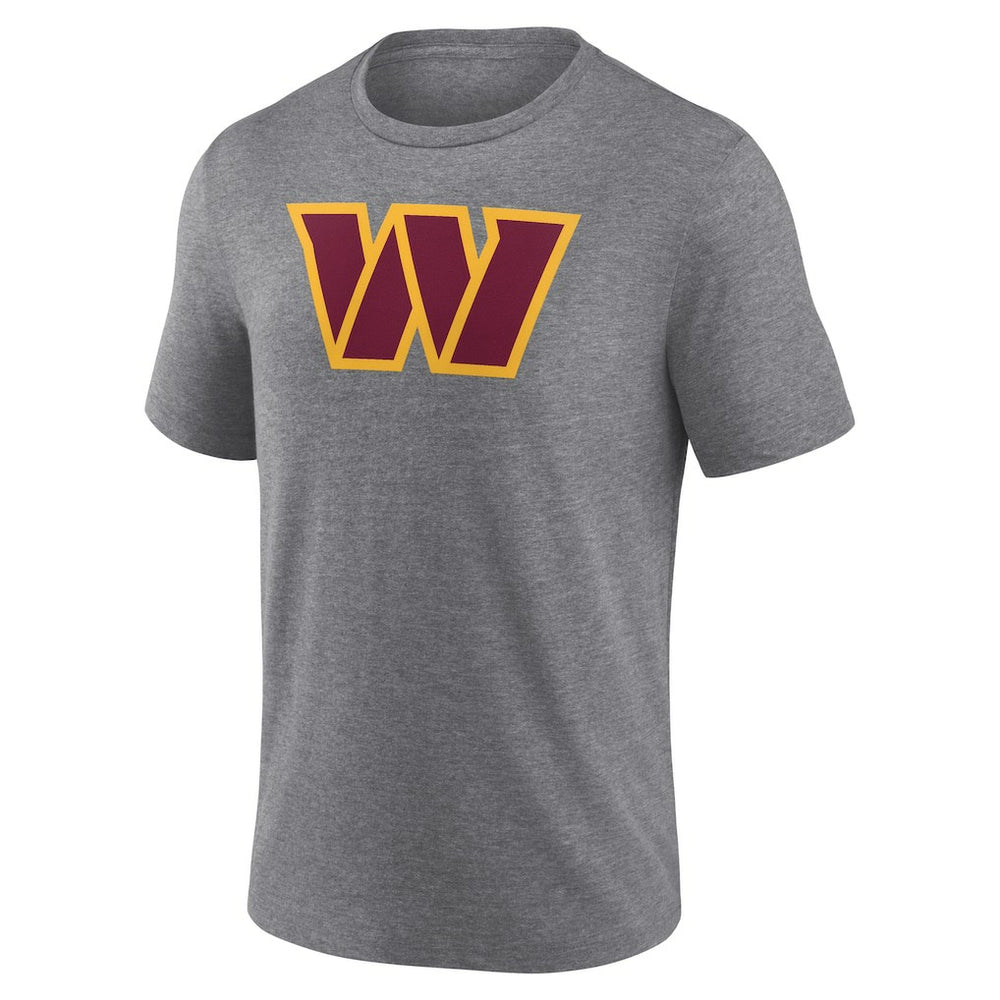 Washington Commanders Heritage Custom Name & Number Tri-Blend T-Shirt - Gray - NFL