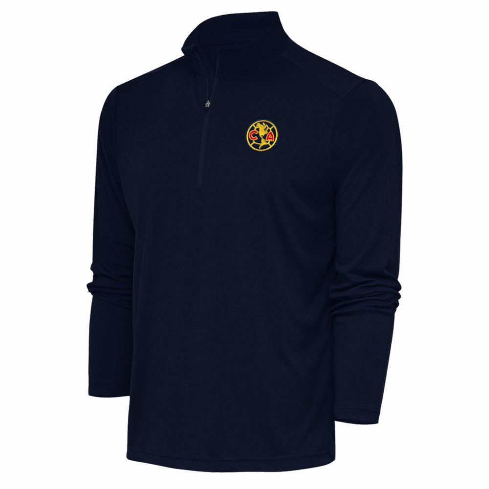 Club America Antigua Statement Quarter-Zip Pullover Navy