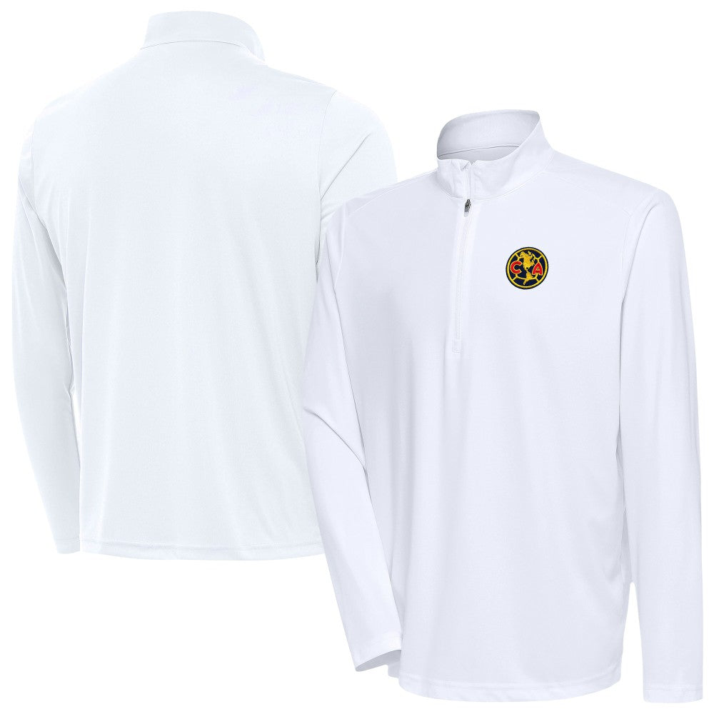 Club America Antigua Statement Quarter-Zip Pullover White