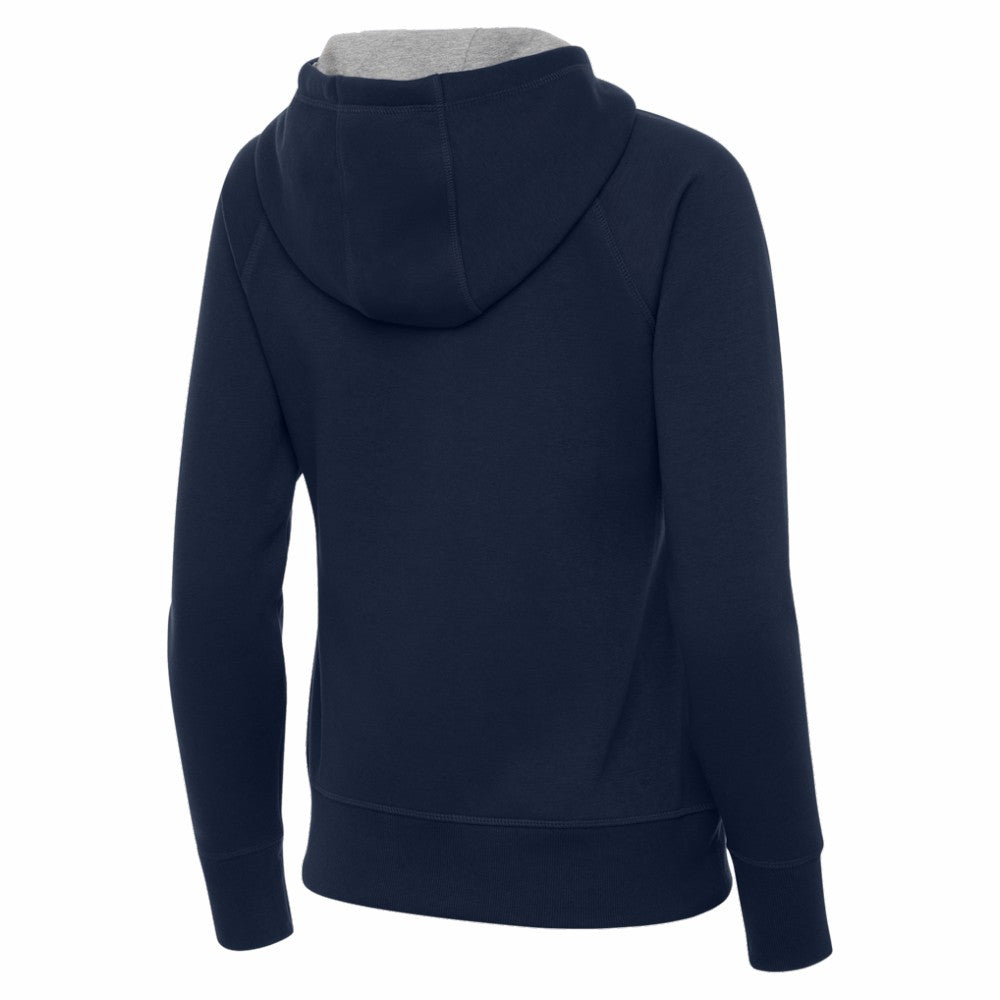Club America Antigua Women's Takeover Full-Zip Hoodie Navy
