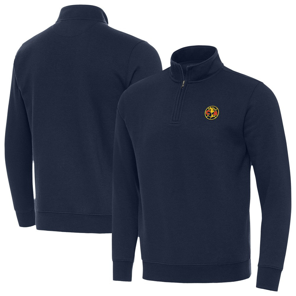 Club America Antigua Landslide Quarter-Zip Pullover Navy