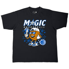 Orlando Magic Unisex Oversized Cool Guy Urban Essentials T-Shirt Black