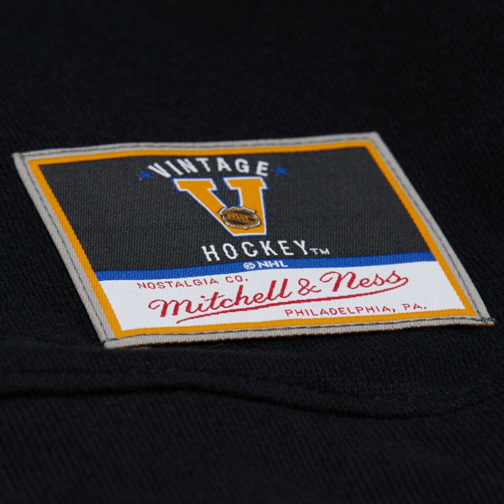 Philadelphia Flyers Mitchell & Ness Women's Vintage Crewneck Sweatshirt - Black | NHL Clearance