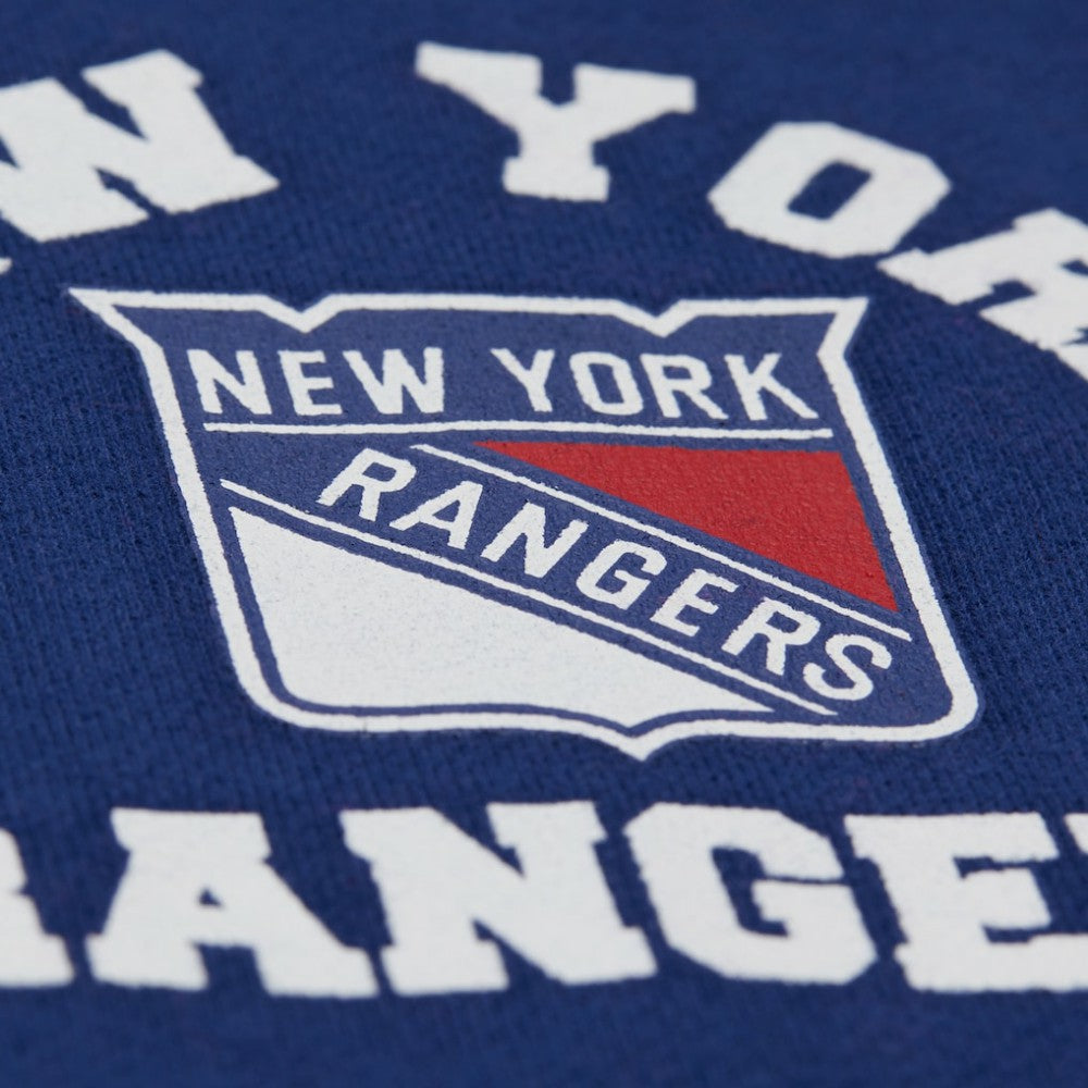 New York Rangers Mitchell & Ness Women's Vintage Crewneck Sweatshirt - Blue | NHL Clearance