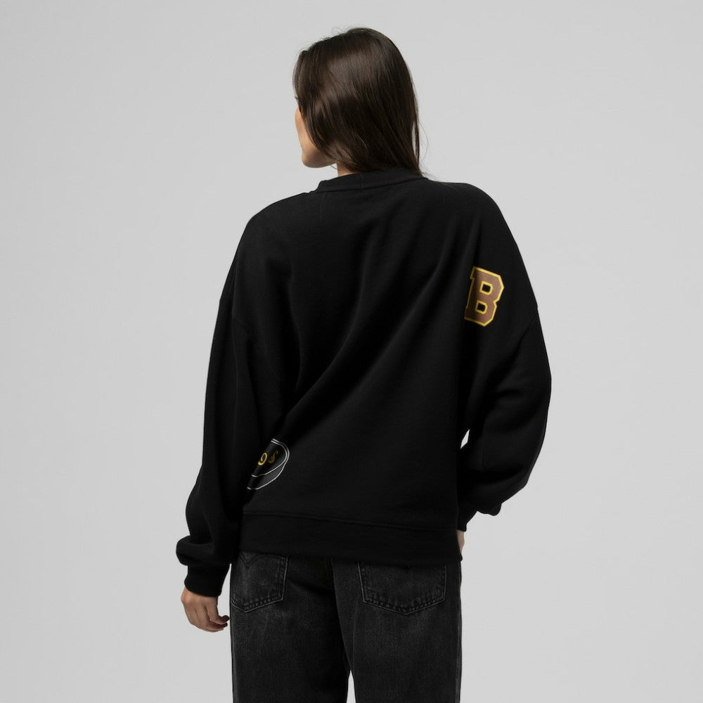 Boston Bruins Mitchell & Ness Women's Vintage Crewneck Sweatshirt - Black | NHL online
