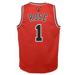 Mitchell & Ness Derrick Rose Chicago Bulls Youth 2008/09 Hardwood Classics Swingman Jersey Red
