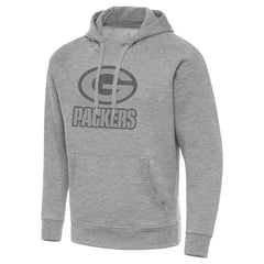 Green Bay Packers Antigua Victory Hoodie - Heather Gray - NFL